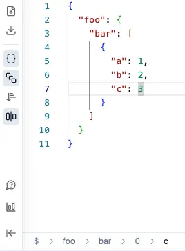 展示 JSON path